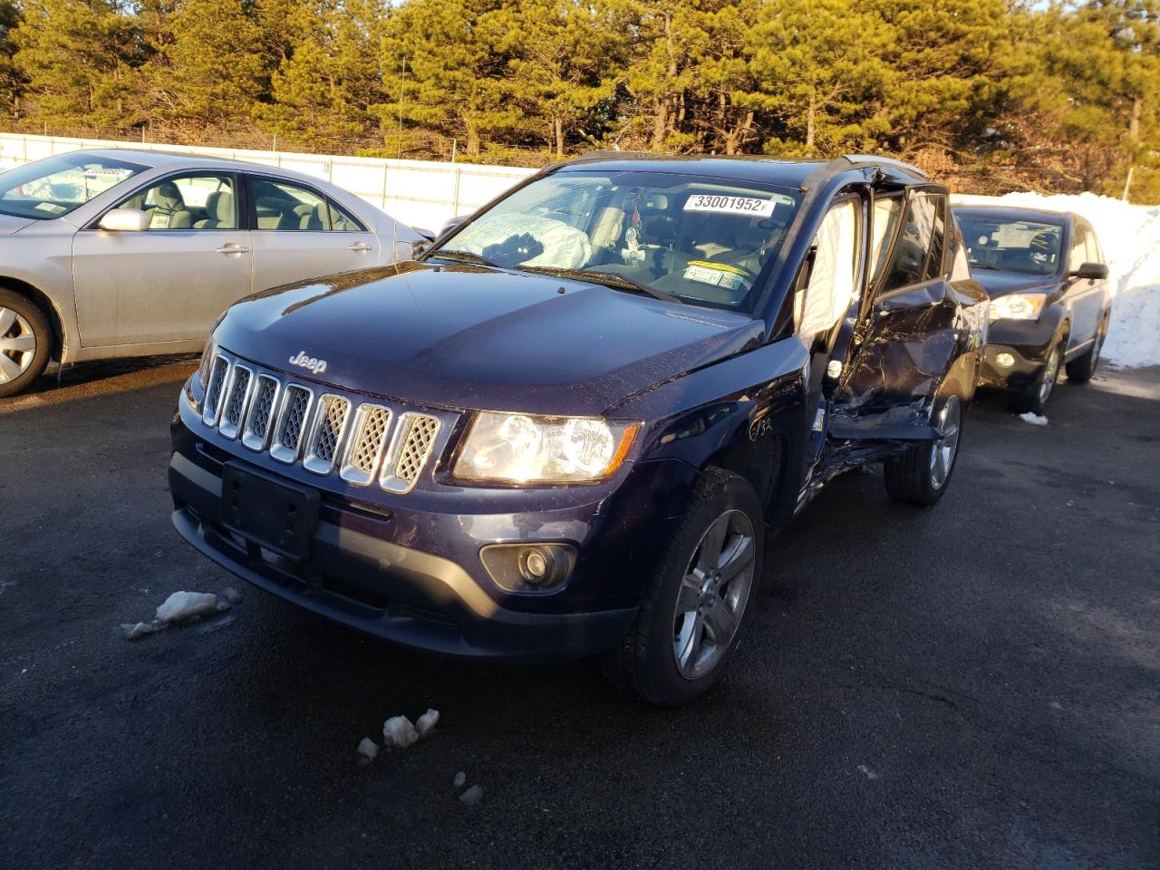 Photo 2 from auction – 2014 JEEP COMPASS LA with VIN 1C4NJDEBXED620195