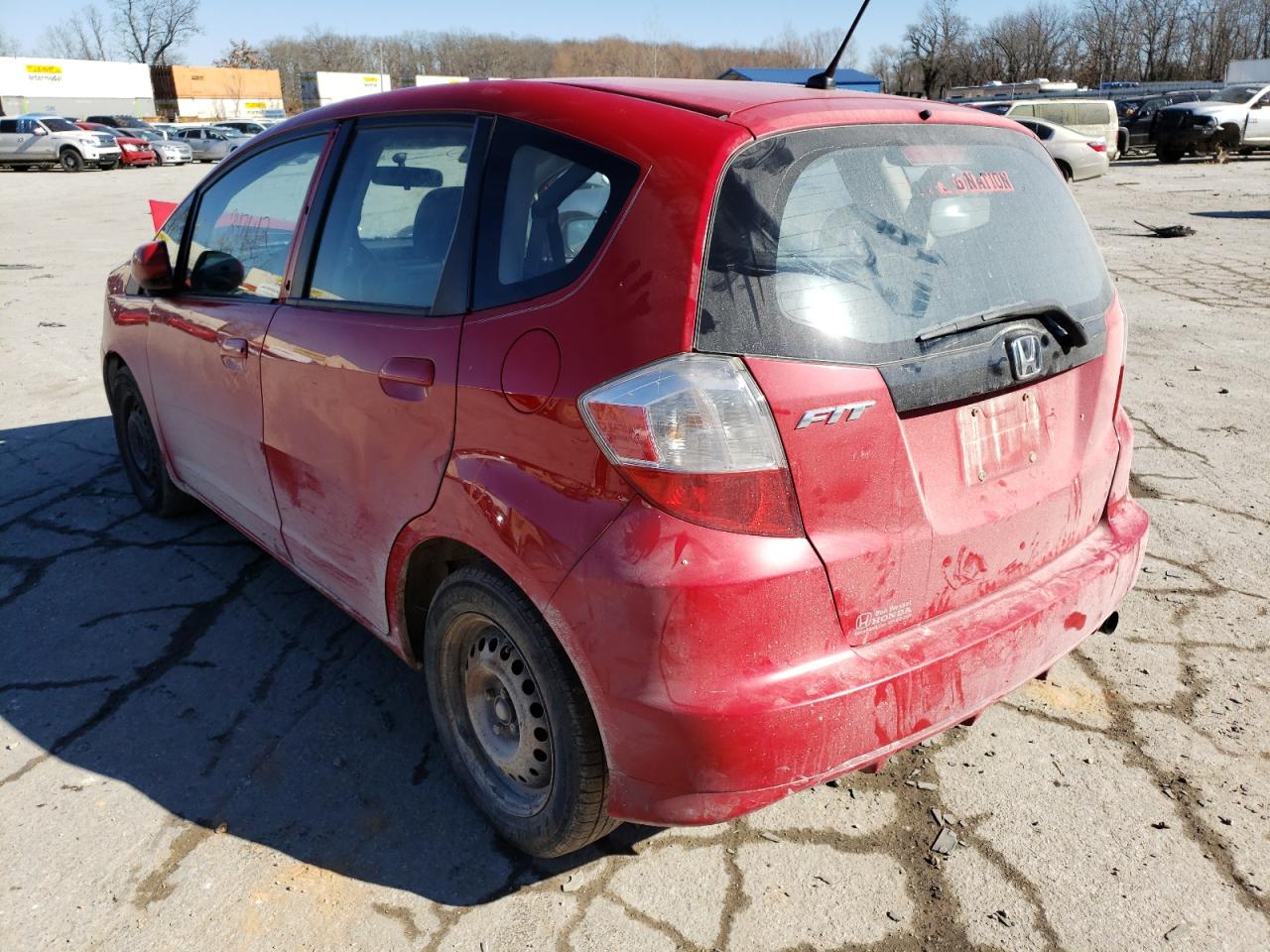 Photo 3 from auction – 2013 HONDA FIT with VIN JHMGE8H37DC014980