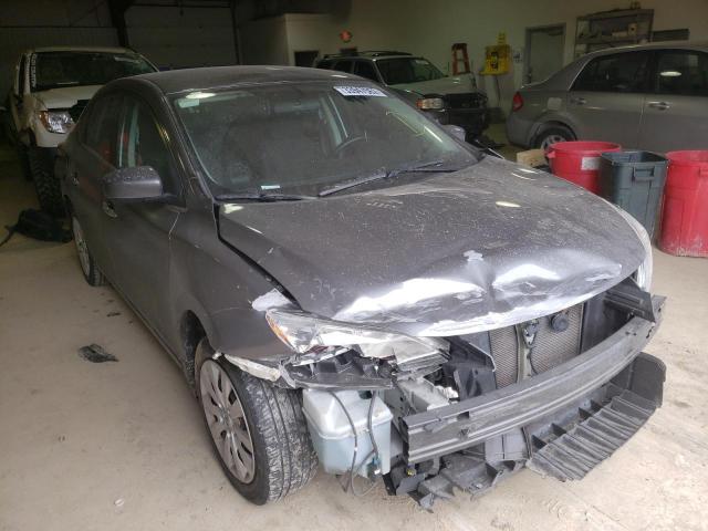 NISSAN SENTRA S 2015 with VIN 3N1AB7APXFL679258 - Photo from auction