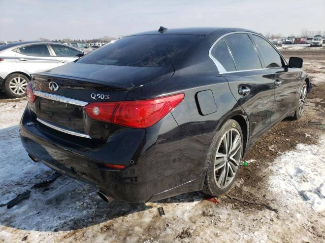Photo 4 from auction – 2014 INFINITI Q50 BASE with VIN JN1BV7AR4EM690709