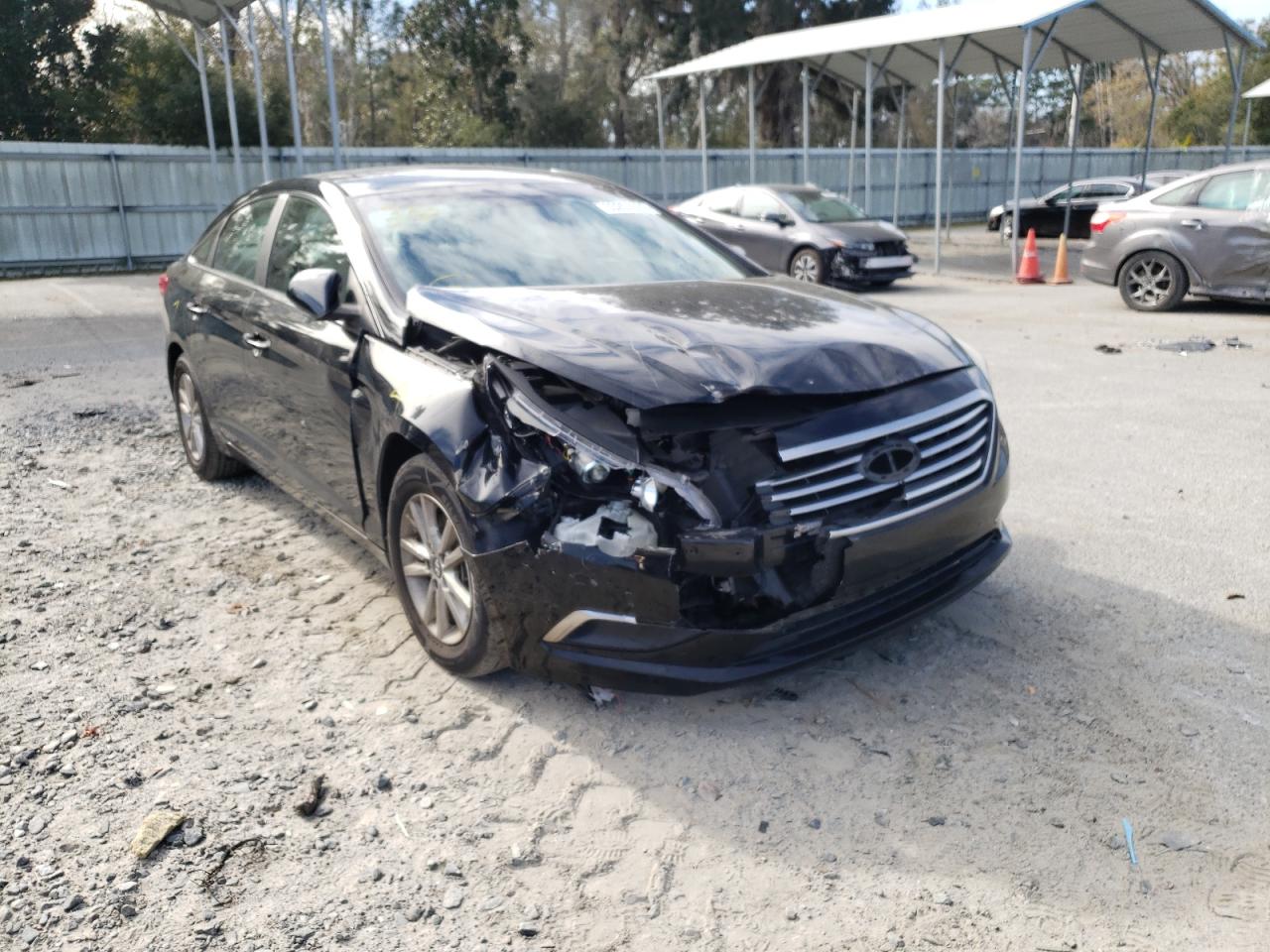 HYUNDAI SONATA SE 2015 with VIN 5NPE24AF4FH001030 - Photo from auction