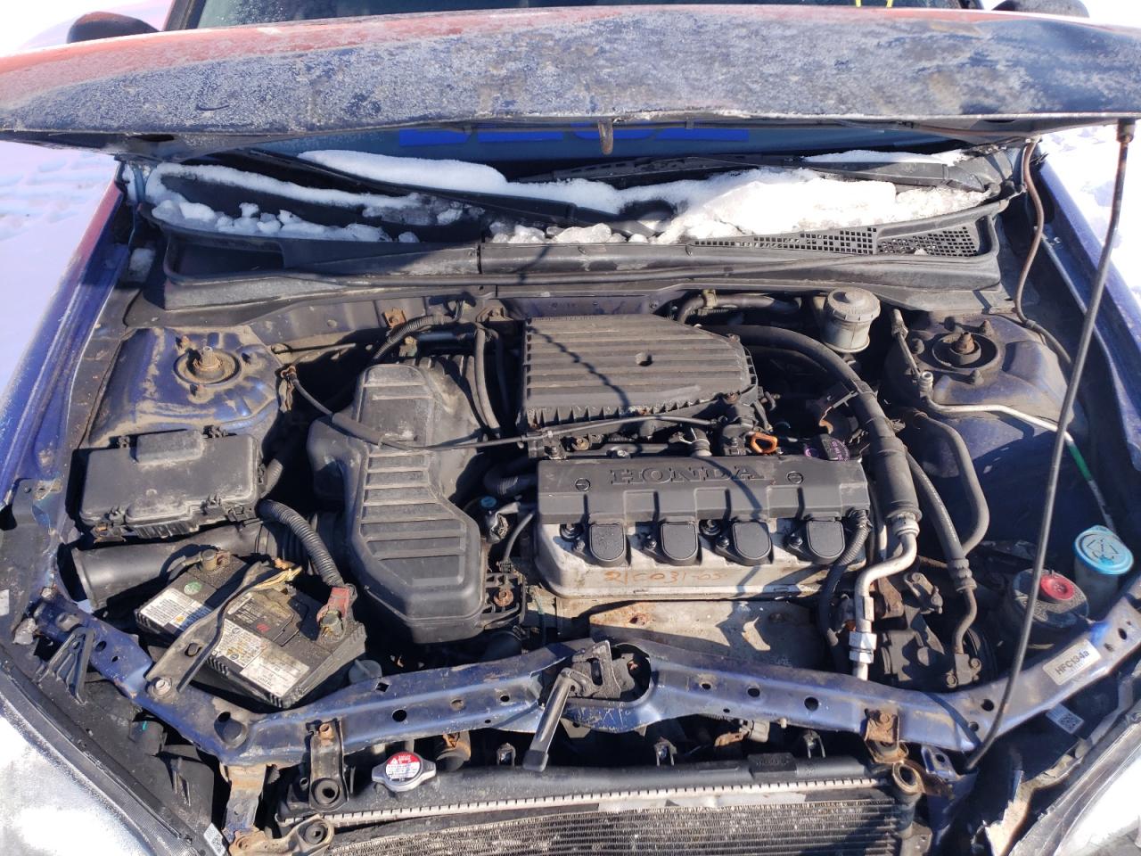 Photo 7 from auction – 2004 HONDA CIVIC DX with VIN 1HGEM22274L812292