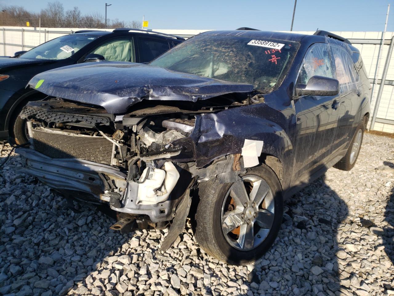 Photo 2 from auction – 2013 CHEVROLET EQUINOX LT with VIN 2GNALDEK0D6271139