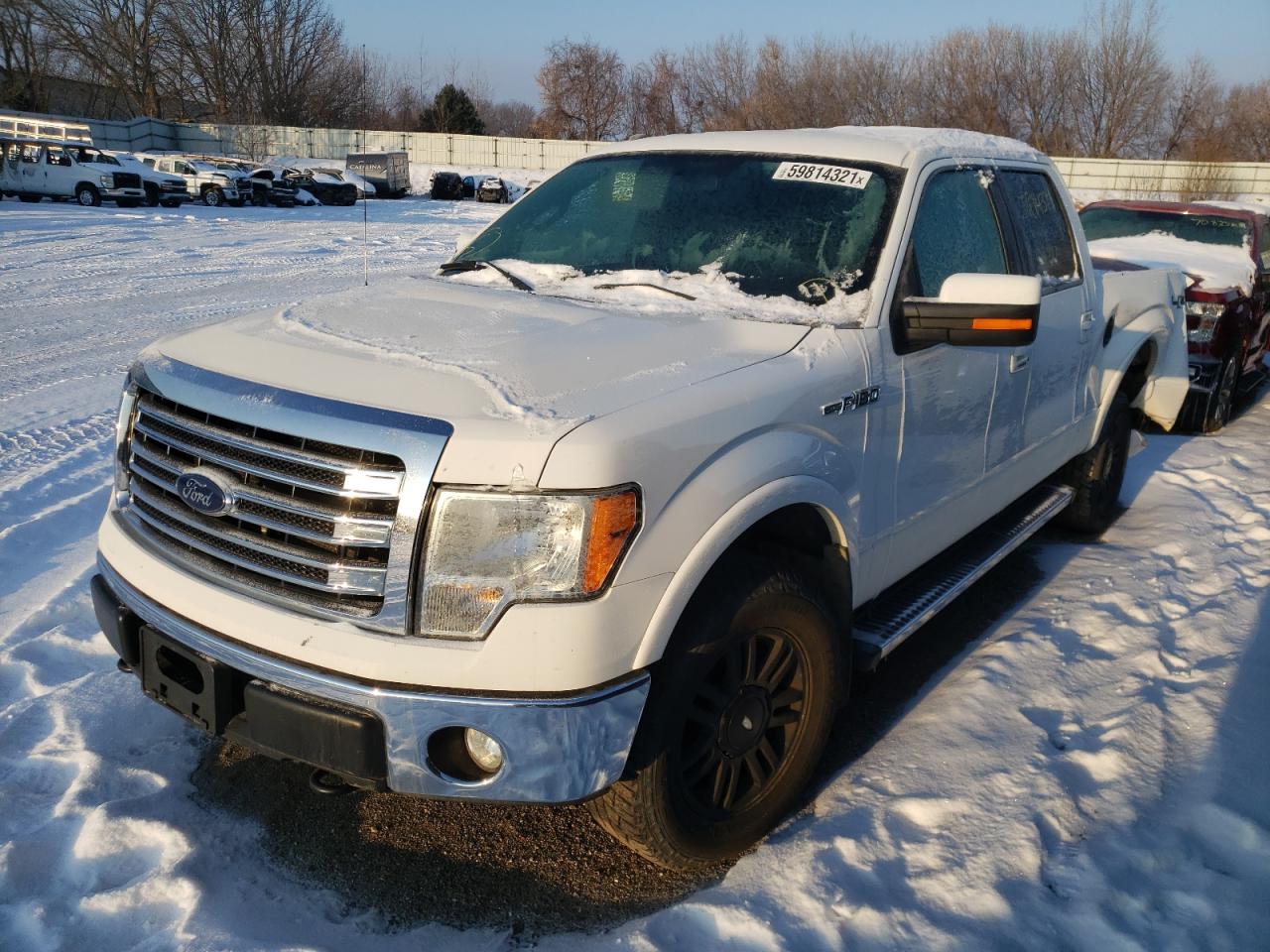 Photo 2 from auction – 2013 FORD F150 SUPER with VIN 1FTFW1EF4DFB12721