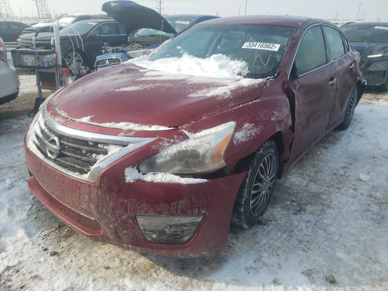 Photo 2 from auction – 2014 NISSAN ALTIMA 2.5 with VIN 1N4AL3AP8EC283168
