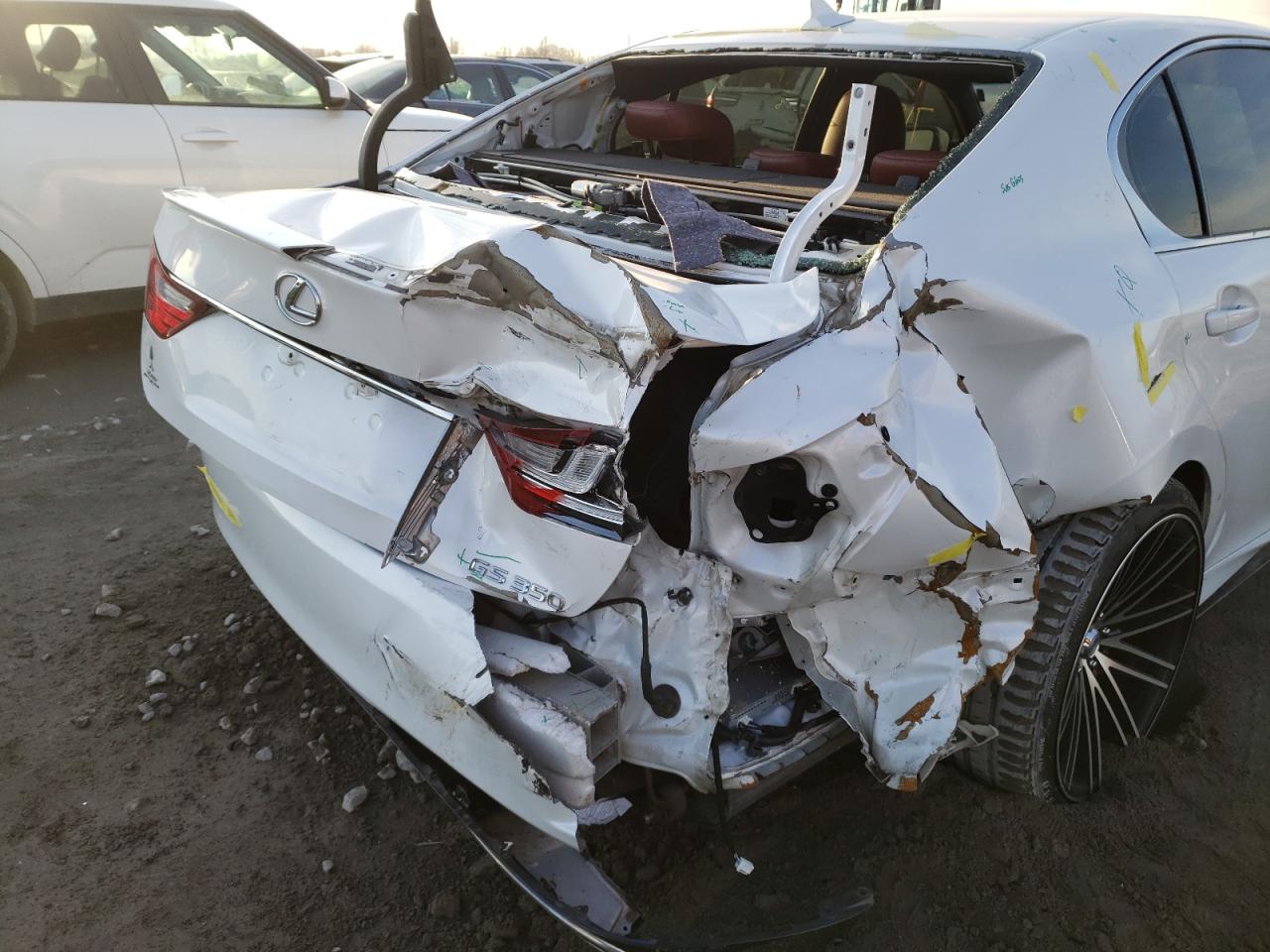 Photo 9 from auction – 2013 LEXUS GS 350 with VIN JTHBE1BL1D5022698