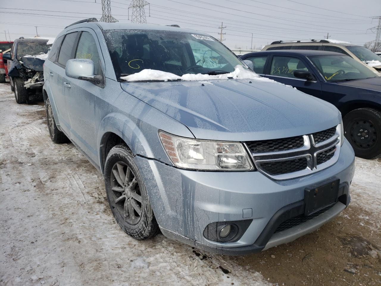 DODGE JOURNEY SX 2013 with VIN 3C4PDCBB3DT634513 - Photo from auction
