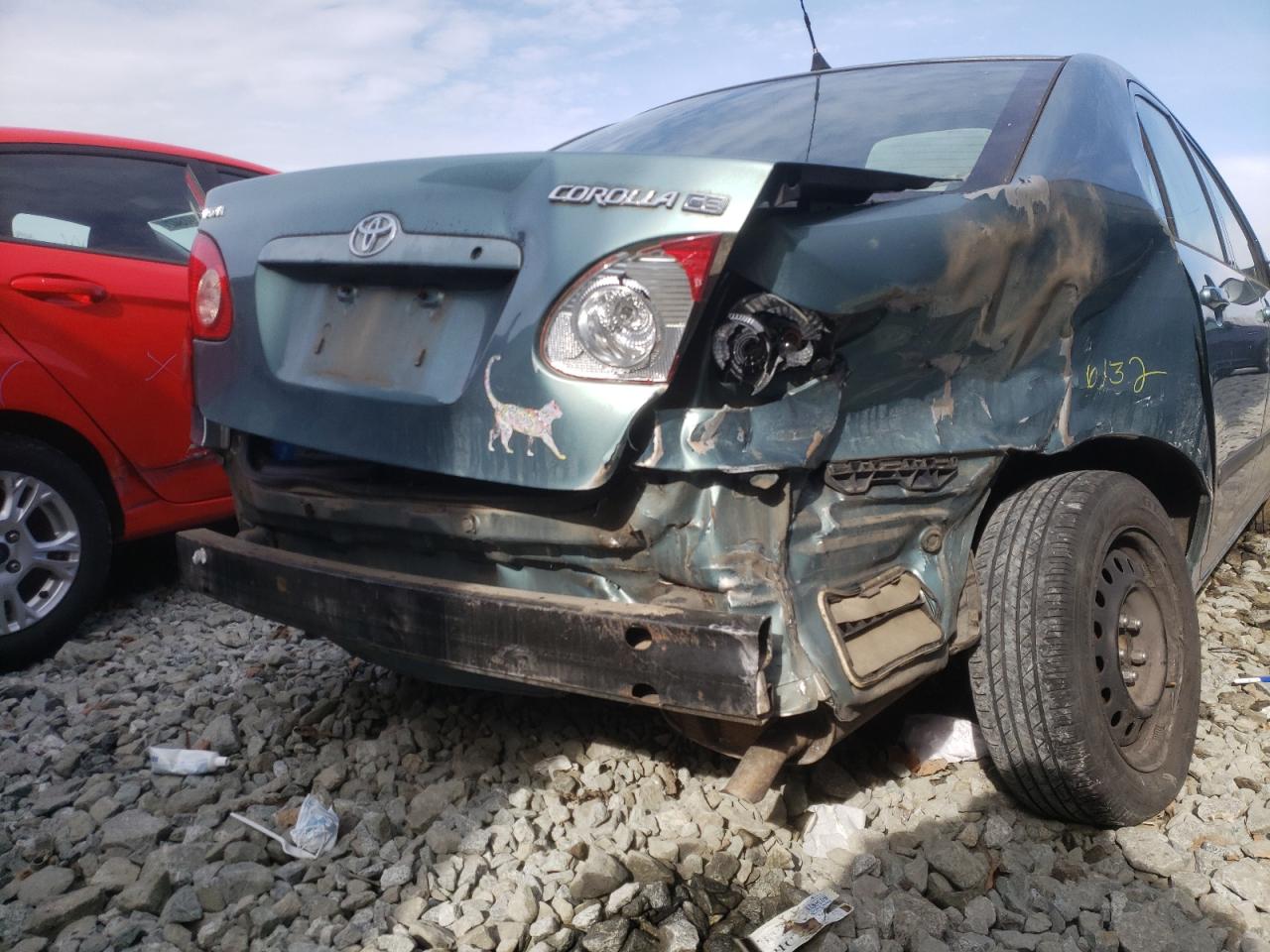 Photo 9 from auction – 2007 TOYOTA COROLLA CE with VIN 1NXBR32E77Z771918