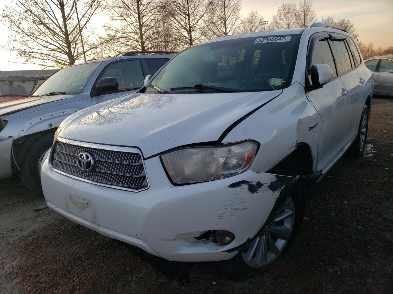 Photo 2 from auction – 2008 TOYOTA HIGHLANDER with VIN JTEEW41A982023615