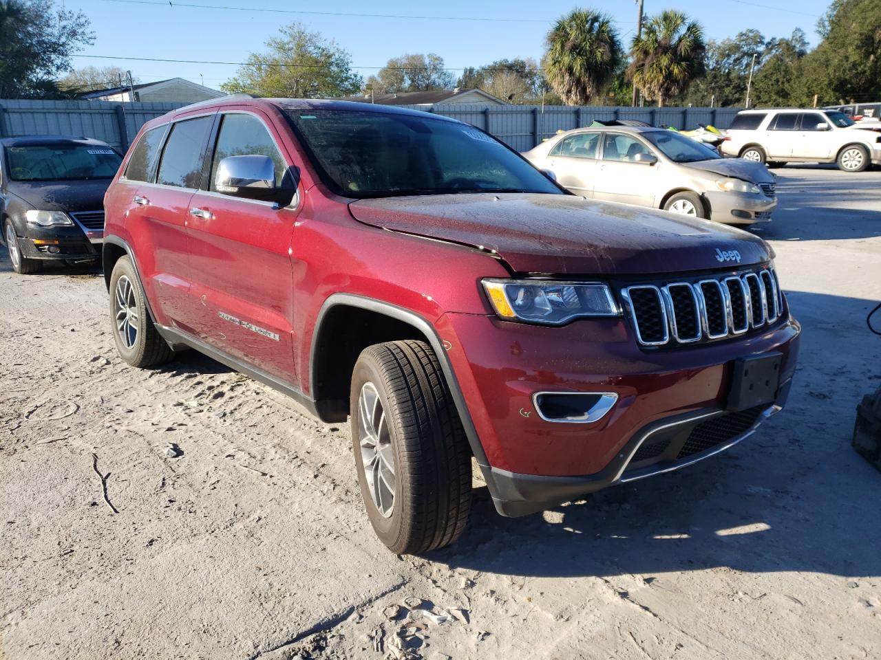 Photo 1 from auction – 2017 JEEP GRAND CHER with VIN 1C4RJFBG7HC604124