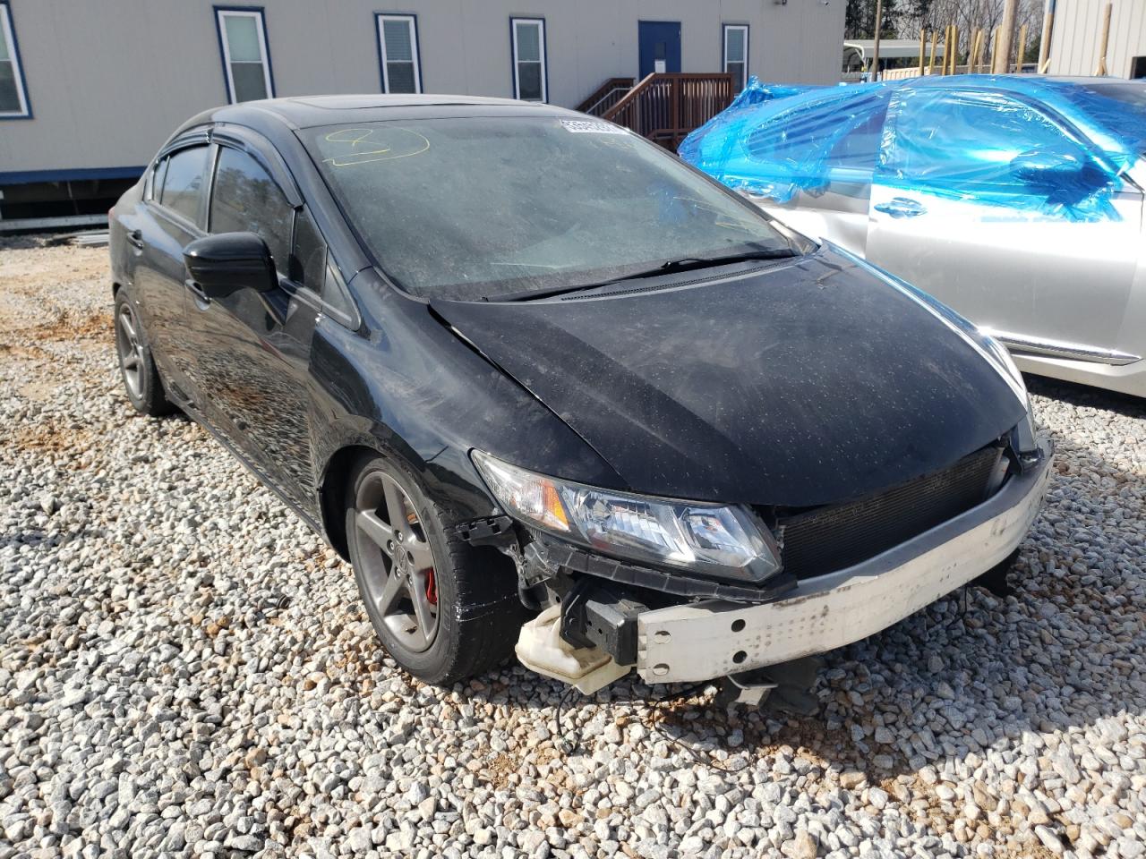 HONDA CIVIC SI 2015 with VIN 2HGFB6E52FH705075 - Photo from auction