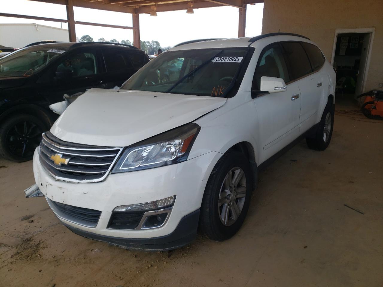 Photo 2 from auction – 2014 CHEVROLET TRAVERSE L with VIN 1GNKVGKD9EJ346432