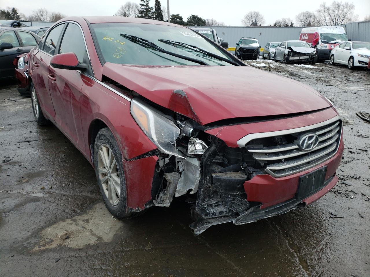 Photo 1 from auction – 2015 HYUNDAI SONATA SE with VIN 5NPE24AF2FH251768