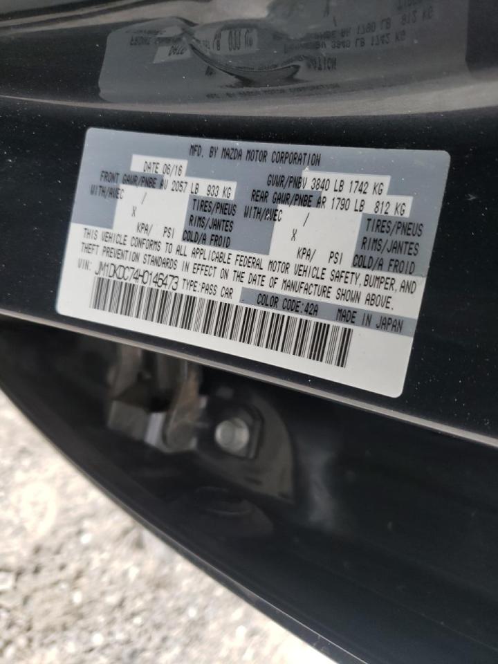 Photo 10 from auction – 2017 MAZDA CX-3 TOURI with VIN JM1DKDC74H0146473