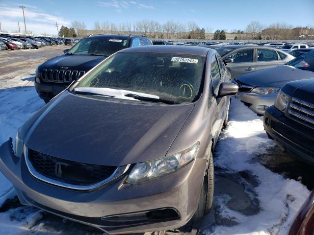 Photo 2 from auction – 2015 HONDA CIVIC LX with VIN 19XFB2F57FE096776