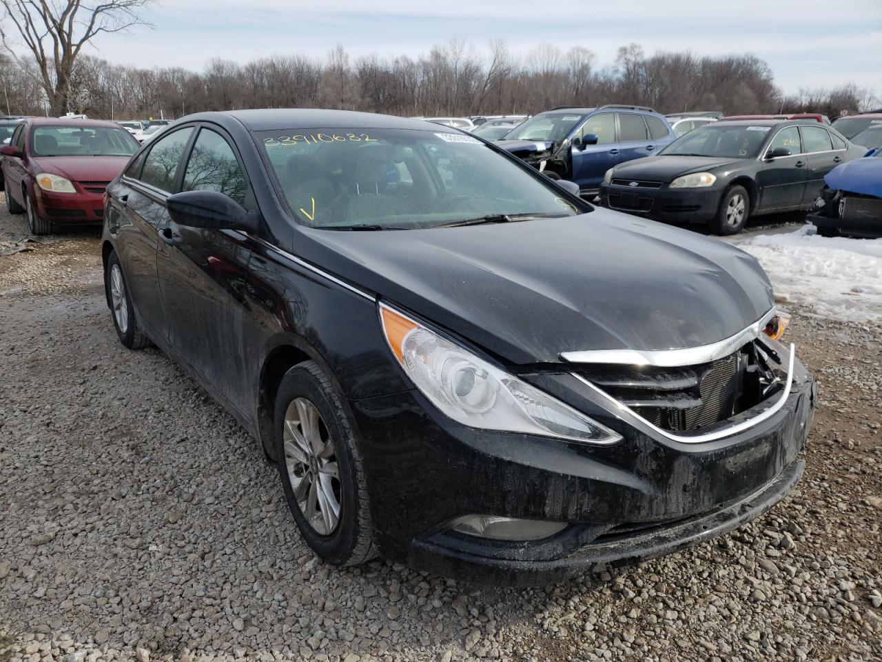 HYUNDAI SONATA GLS 2013 with VIN 5NPEB4AC3DH781038 - Photo from auction