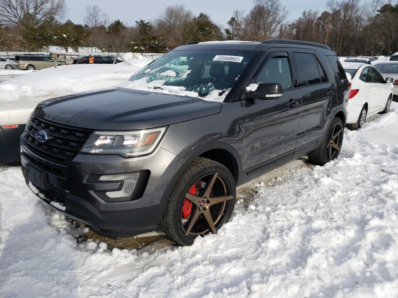 Photo 2 from auction – 2016 FORD EXPLORER S with VIN 1FM5K8GT5GGC83040