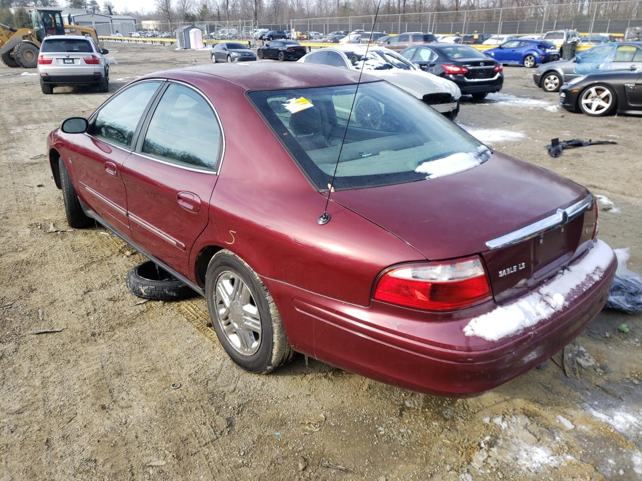Photo 3 from auction – 2005 MERCURY SABLE GS with VIN 1MEHM55S25A615163