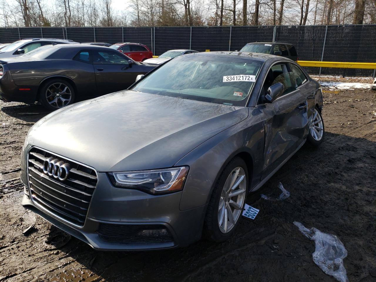Photo 2 from auction – 2015 AUDI A5 PREMIUM with VIN WAUMFAFR1FA055472