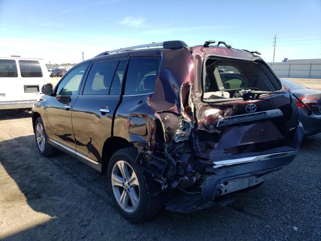 Фото 3 с аукциона – 2013 TOYOTA HIGHLANDER с VIN 5TDDK3EH2DS243257