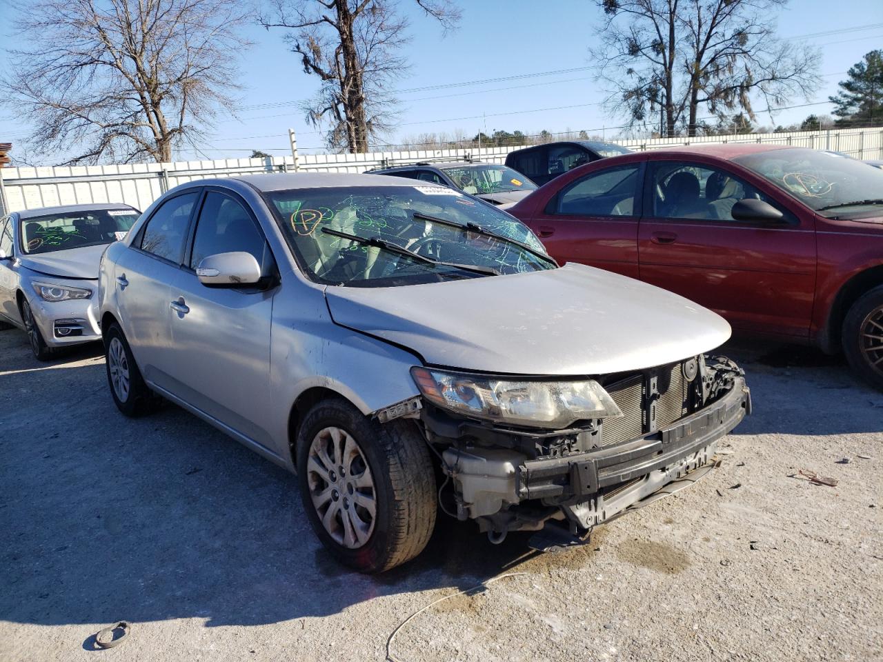 KIA FORTE EX 2010 with VIN KNAFU4A29A5234855 - Photo from auction