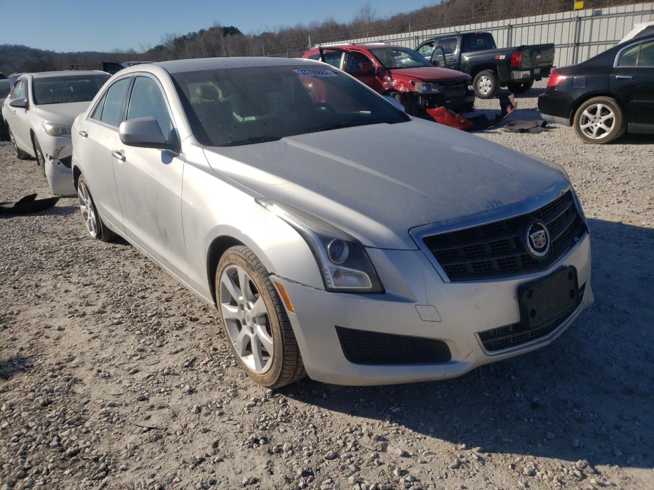 CADILLAC ATS 2014 with VIN 1G6AG5RX8E0187771 - Photo from auction