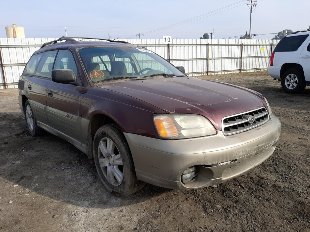SUBARU OUTBACK 2001 with VIN 4S3BH665817625391 - Photo from auction