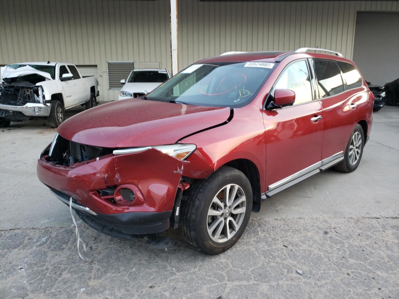 Photo 2 from auction – 2015 NISSAN PATHFINDER with VIN 5N1AR2MN9FC718418