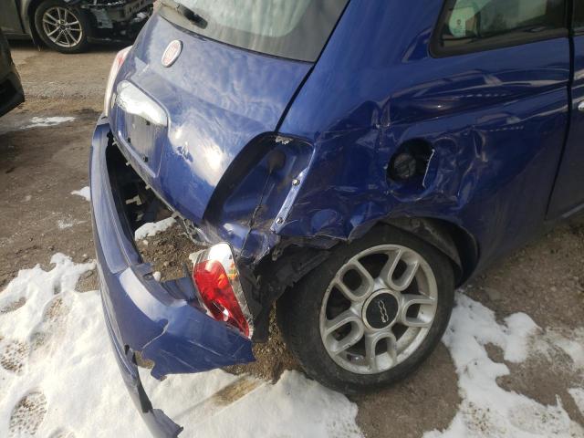 Photo 9 from auction – 2014 FIAT 500 POP with VIN 3C3CFFAR8ET283063