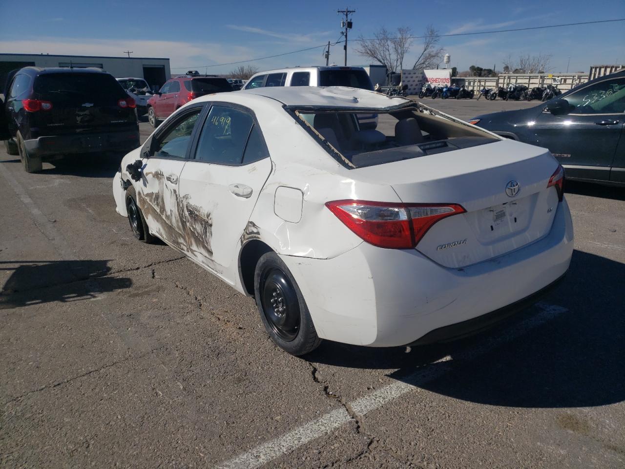 Photo 3 from auction – 2016 TOYOTA COROLLA L with VIN 5YFBURHE8GP534784