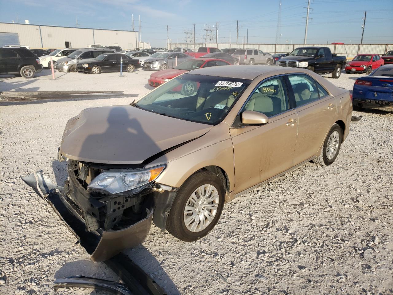 Photo 2 from auction – 2012 TOYOTA CAMRY BASE with VIN 4T4BF1FK1CR195482