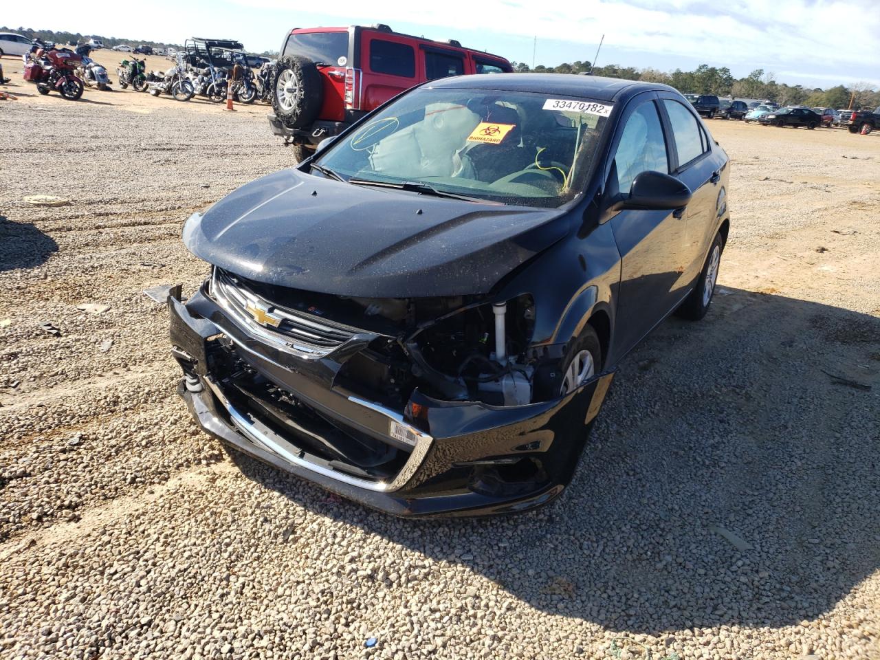 Photo 2 from auction – 2017 CHEVROLET SONIC LS with VIN 1G1JB5SH6H4156586