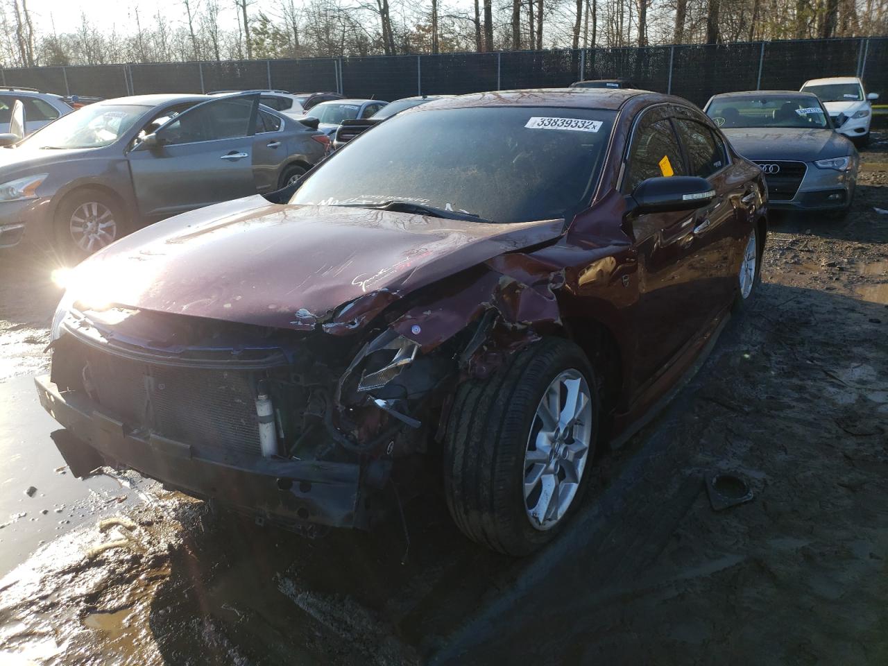 Photo 2 from auction – 2013 NISSAN MAXIMA S with VIN 1N4AA5AP8DC822887