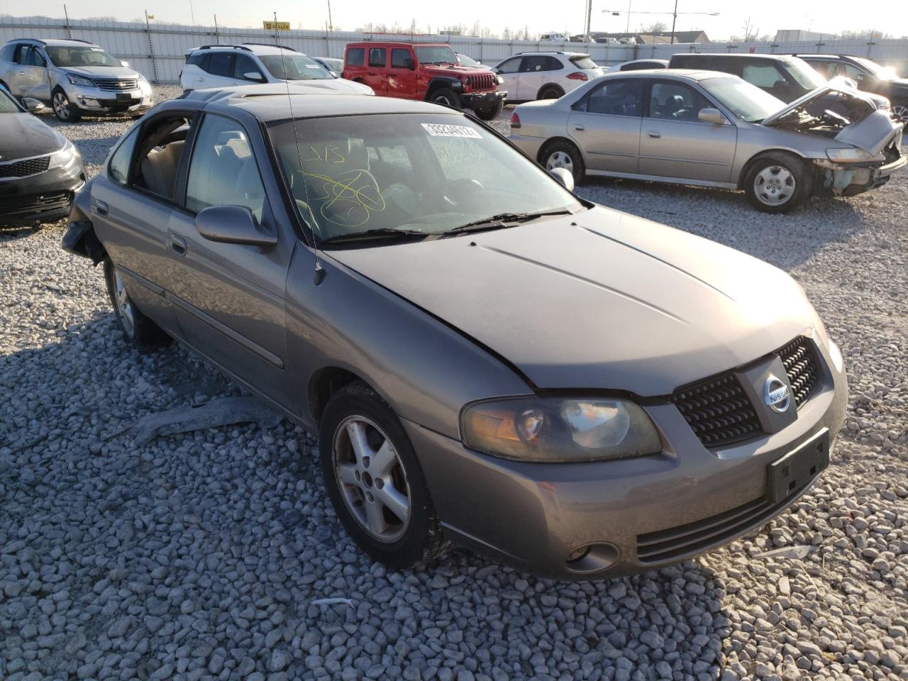 NISSAN SENTRA 2004 with VIN 3N1AB51A24L472036 - Photo from auction