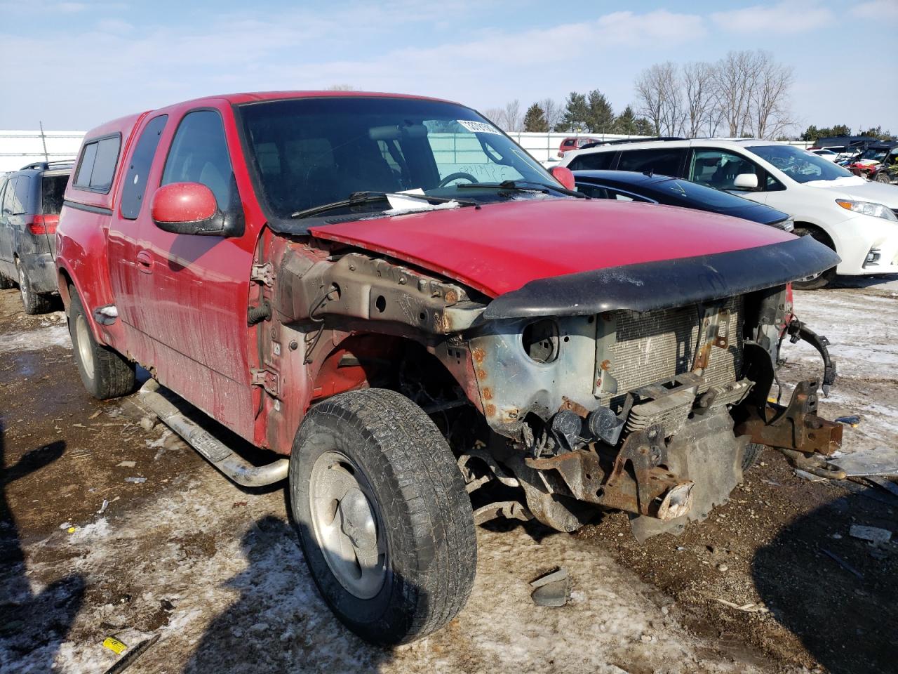 FORD F150 2000 with VIN 2FTRX08LXYCA27180 - Photo from auction