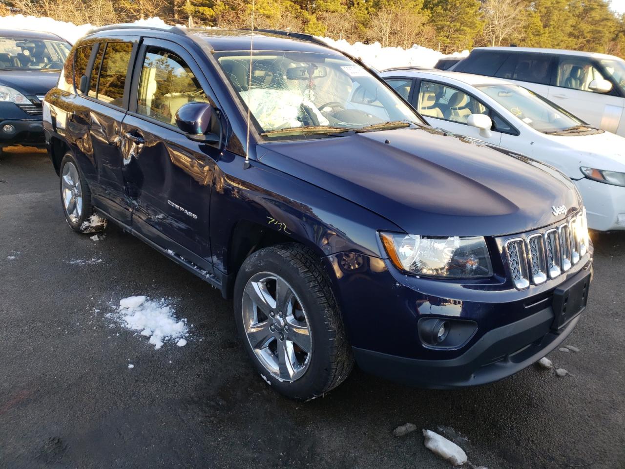 JEEP COMPASS LA 2014 with VIN 1C4NJDEBXED620195 - Photo from auction