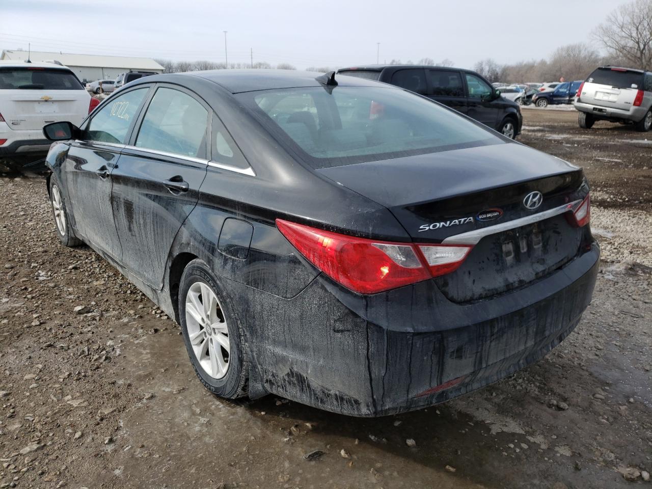Photo 3 from auction – 2013 HYUNDAI SONATA GLS with VIN 5NPEB4AC3DH781038