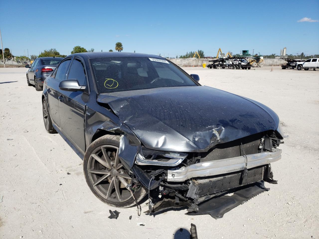 AUDI S4 PREMIUM 2015 with VIN WAUDGAFL3FA036818 - Photo from auction
