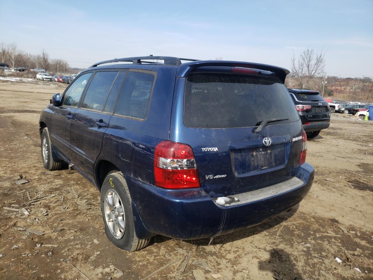 Photo 3 from auction – 2007 TOYOTA HIGHLANDER with VIN JTEEP21A870224692
