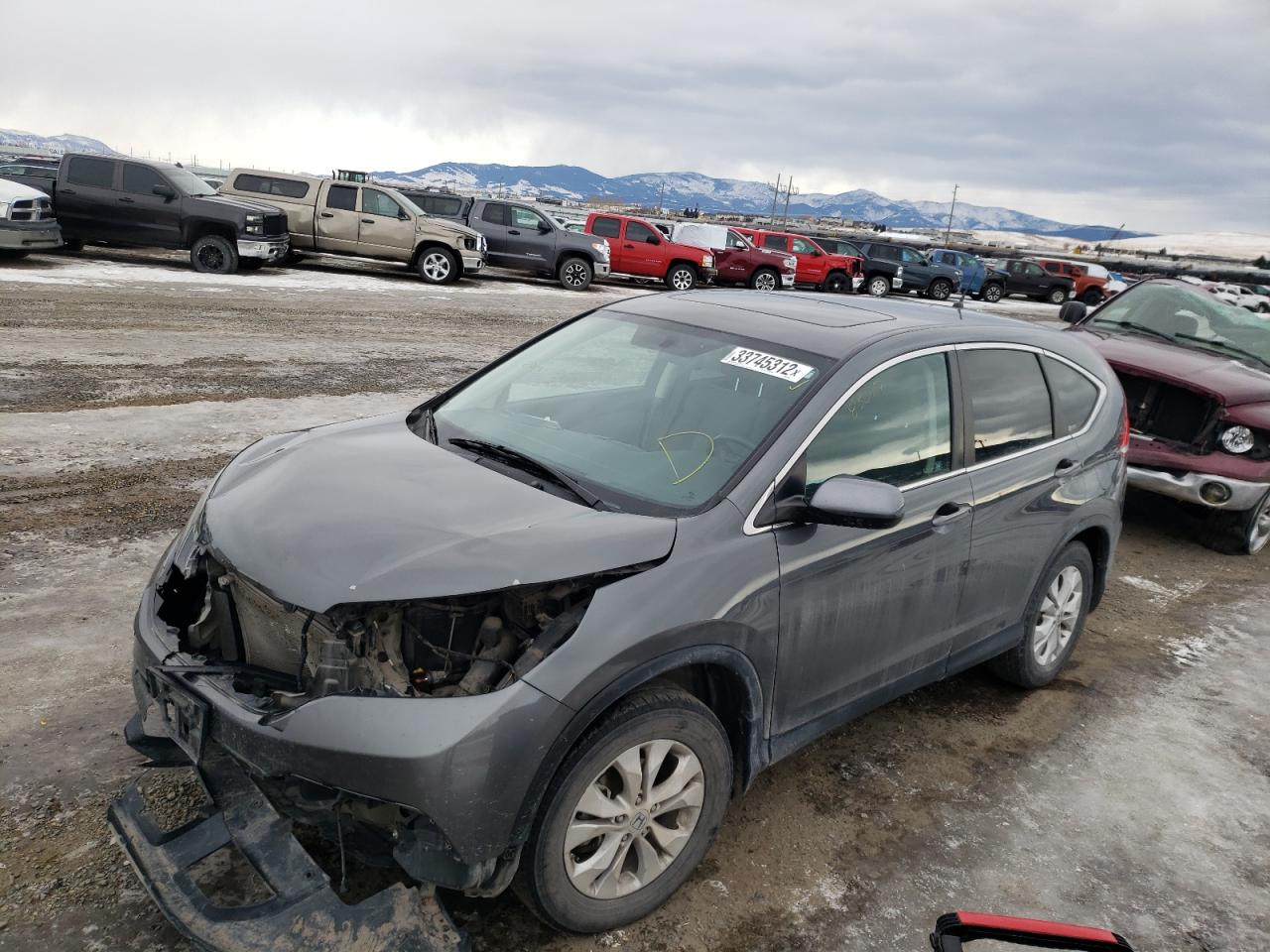Photo 2 from auction – 2012 HONDA CR-V EX with VIN 2HKRM4H50CH633978