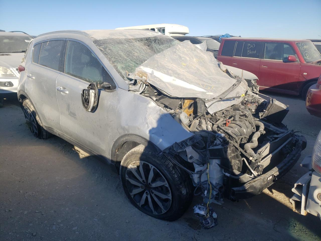 KIA SPORTAGE E 2018 with VIN KNDPN3AC1J7321192 - Photo from auction