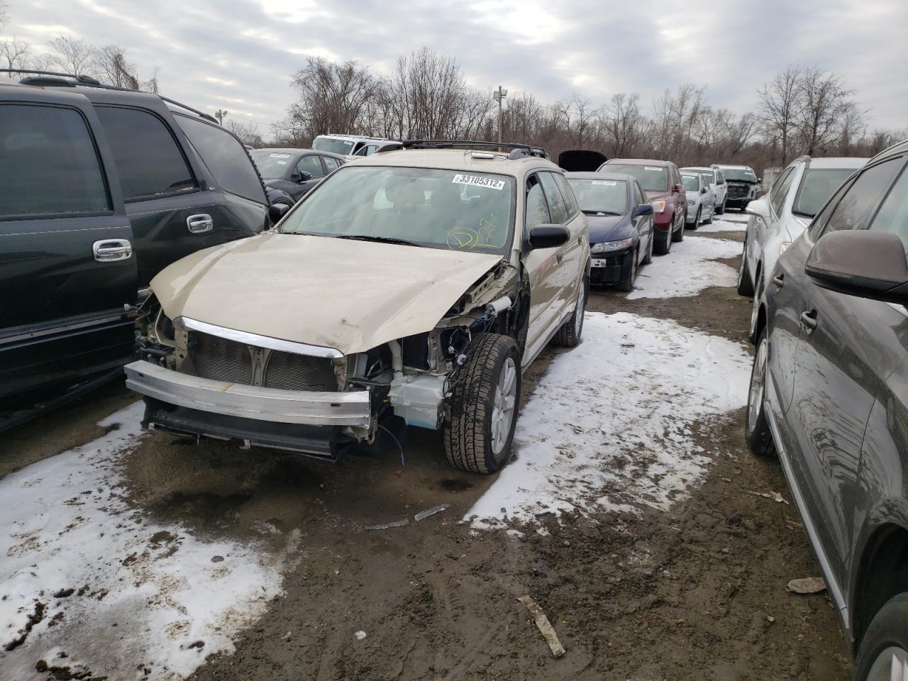 Photo 2 from auction – 2009 SUBARU OUTBACK 2. with VIN 4S4BP61C297346213