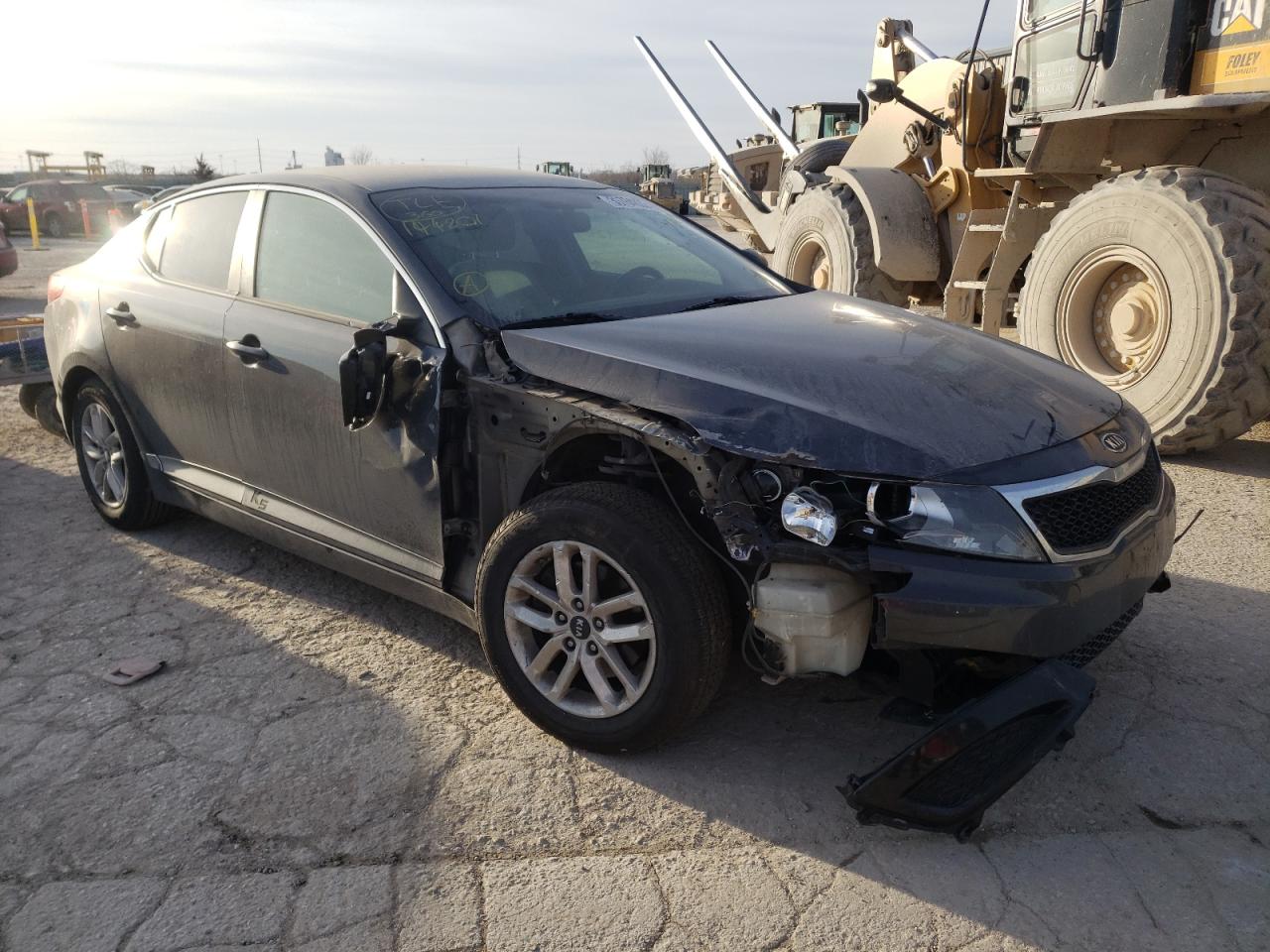 KIA OPTIMA LX 2011 with VIN KNAGM4A73B5144201 - Photo from auction