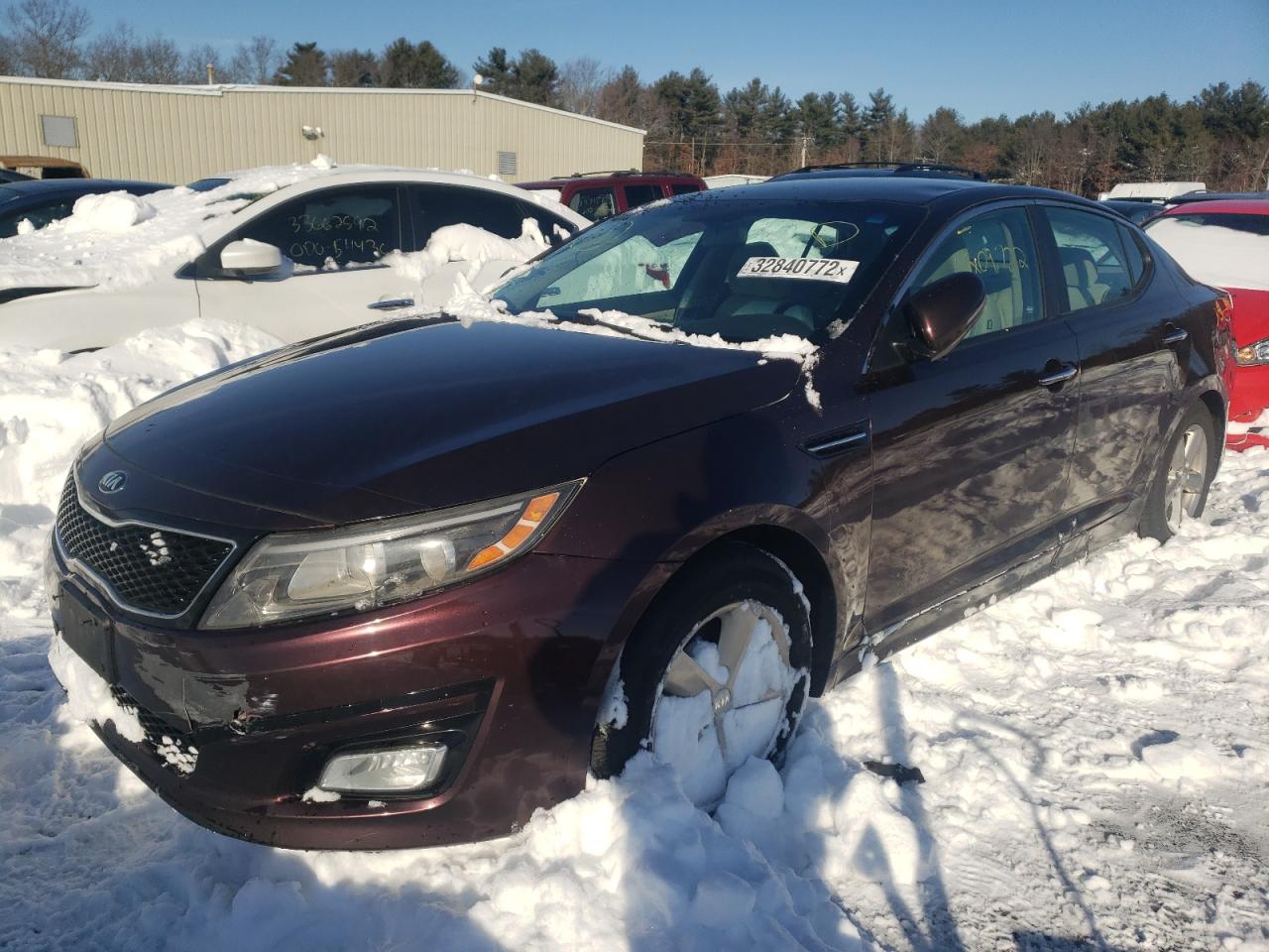 Photo 2 from auction – 2014 KIA OPTIMA LX with VIN 5XXGM4A77EG299658