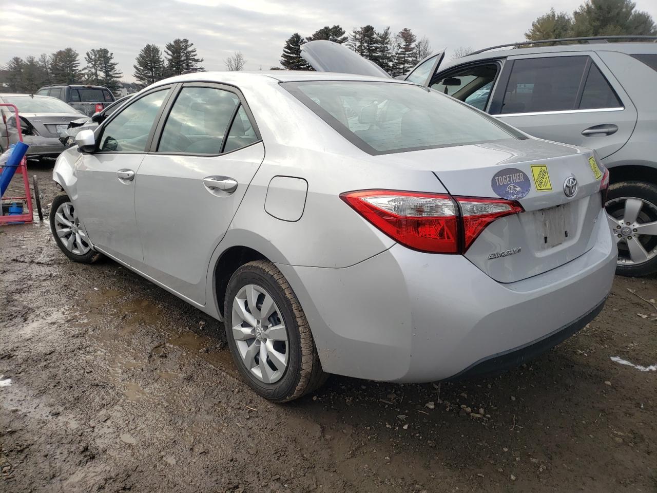 Photo 3 from auction – 2014 TOYOTA COROLLA L with VIN 2T1BURHE8EC151246