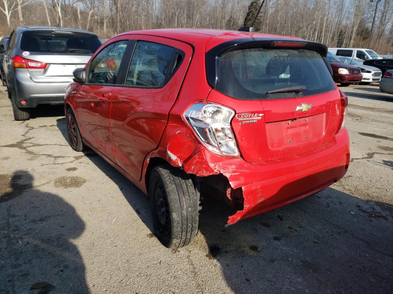 Photo 3 from auction – 2019 CHEVROLET SPARK LS with VIN KL8CB6SA3KC707538