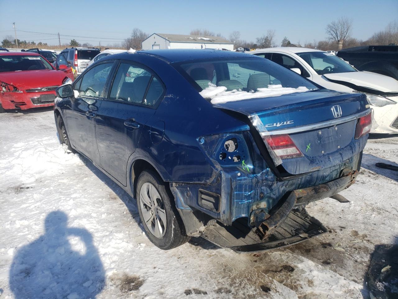 Photo 3 from auction – 2015 HONDA CIVIC LX with VIN 19XFB2F5XFE081432