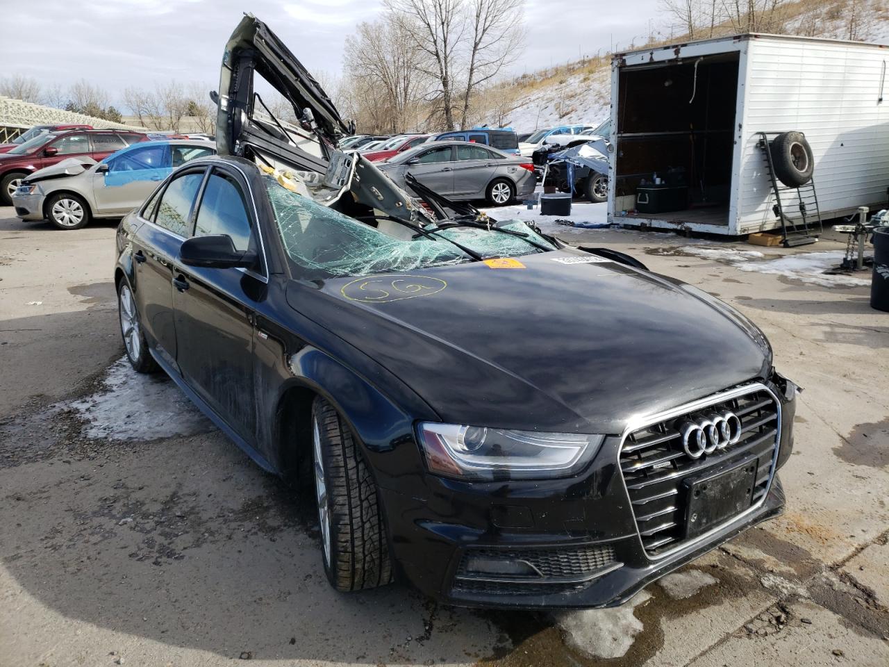 AUDI A4 PREMIUM 2015 with VIN WAUFFAFLXFN013122 - Photo from auction