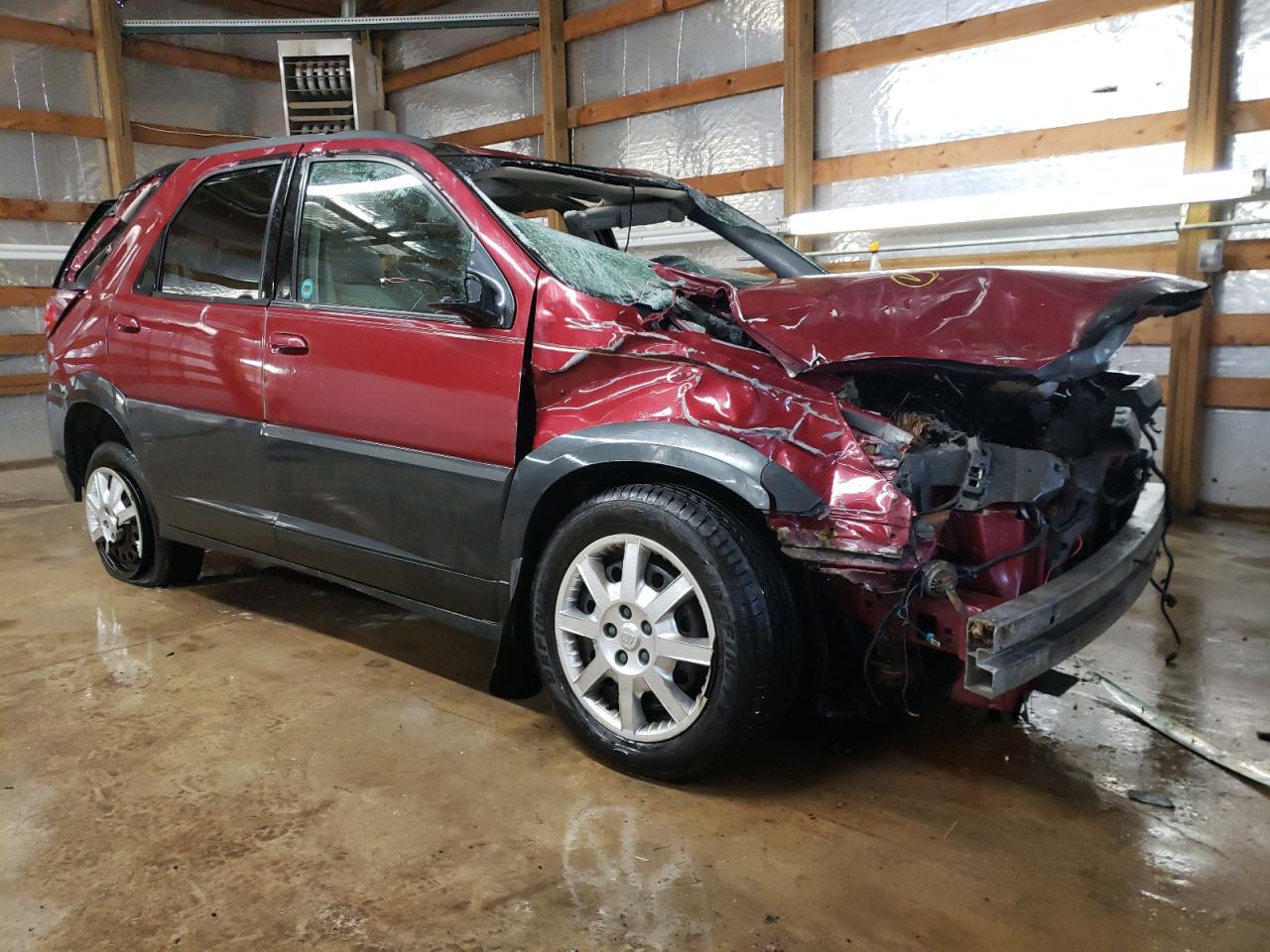 BUICK RENDEZVOUS 2005 with VIN 3G5DA03E45S569186 - Photo from auction