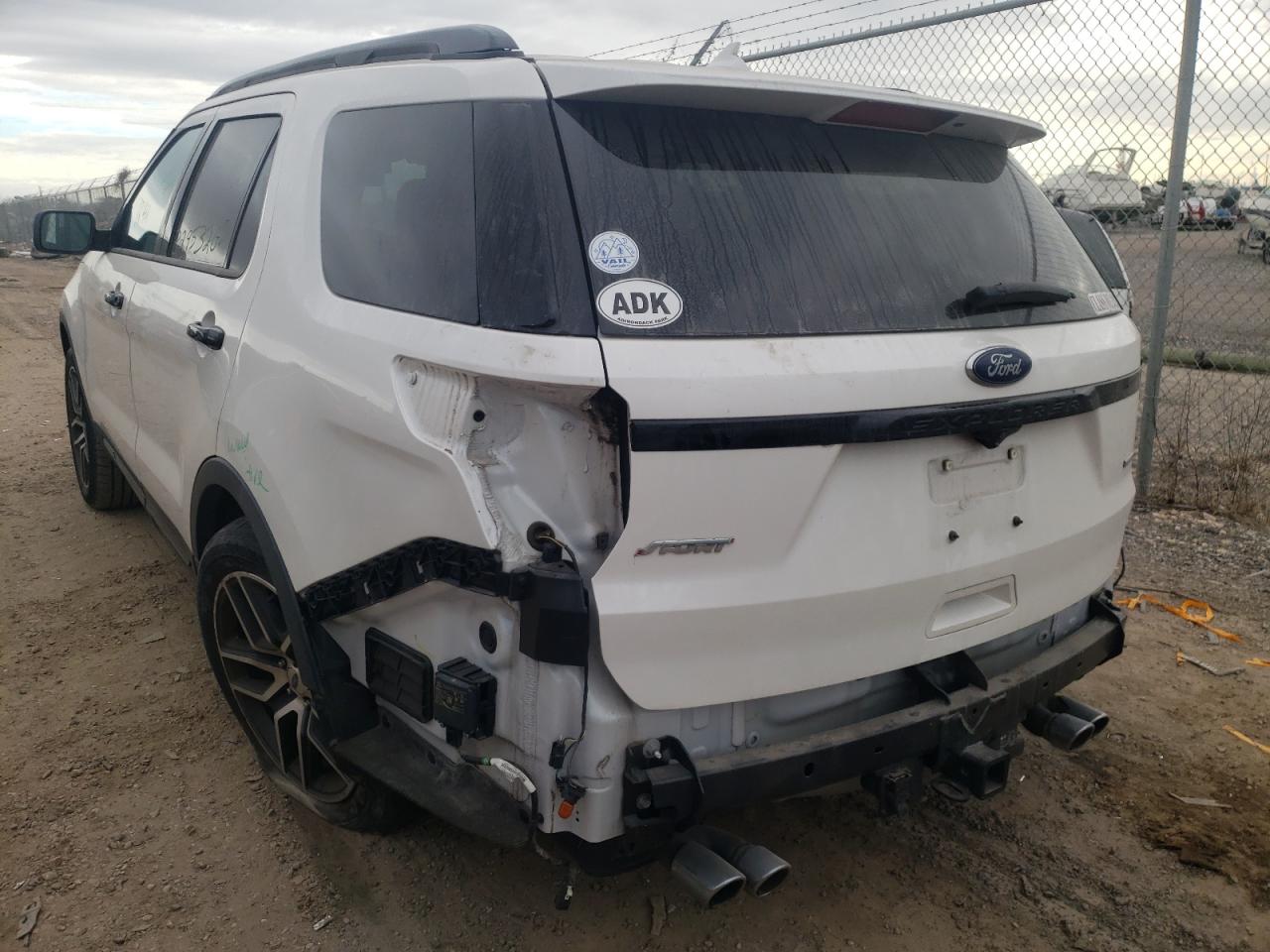 Photo 3 from auction – 2019 FORD EXPLORER S with VIN 1FM5K8GT2KGB51751